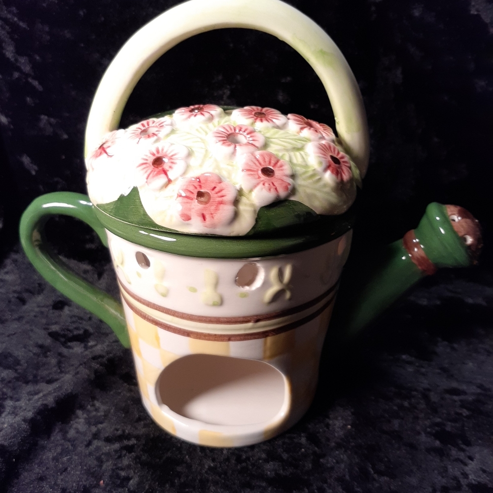 Ceramic Watering Can Oil Warmer